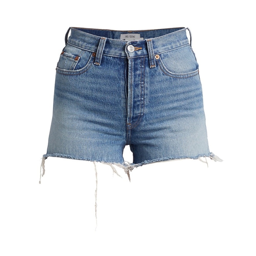Re/Done 70s high rise shorts, Size 26